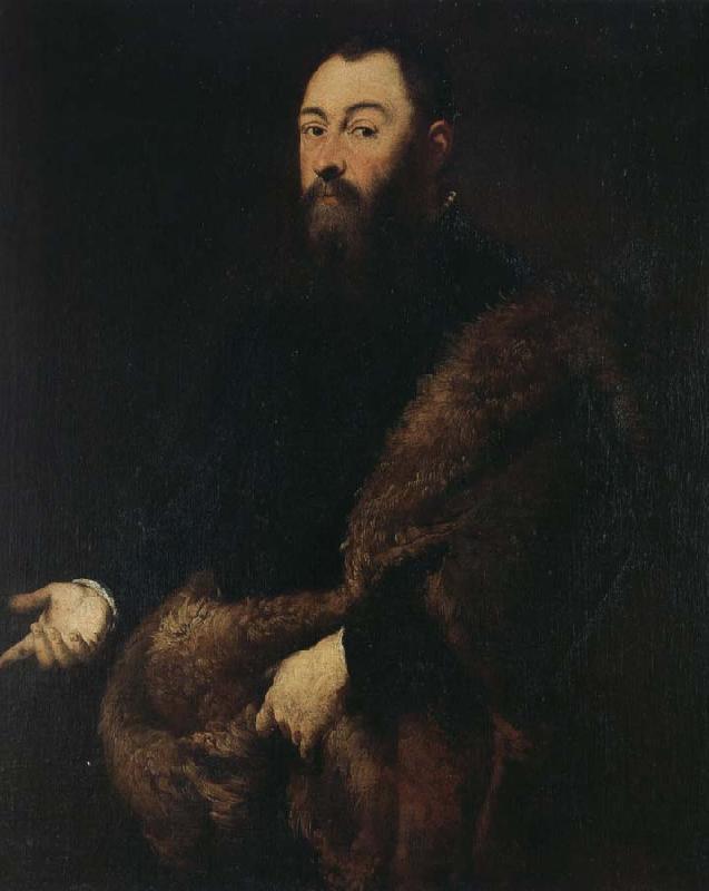 Jacopo Tintoretto Gentleman Portrait France oil painting art